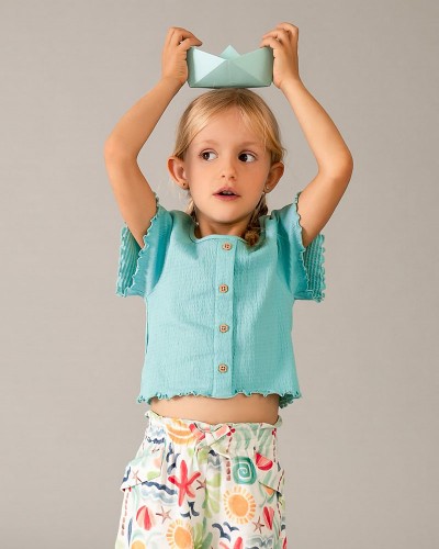 MAYORAL Παντελονι κοντο σταμπωτο - 26-03221