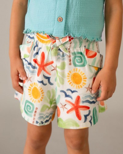 MAYORAL Παντελονι κοντο σταμπωτο - 26-03221