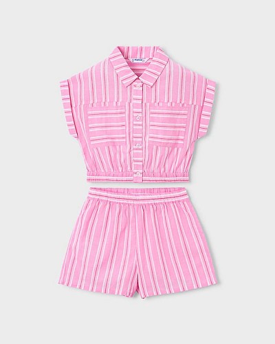 MAYORAL Σετ σορτς ριγε - 26-03226