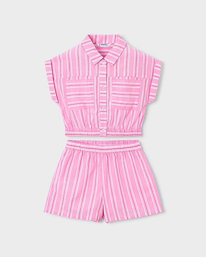 MAYORAL Σετ σορτς ριγε - 26-03226