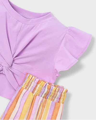 MAYORAL Σετ σορτς ριγε - 26-03227