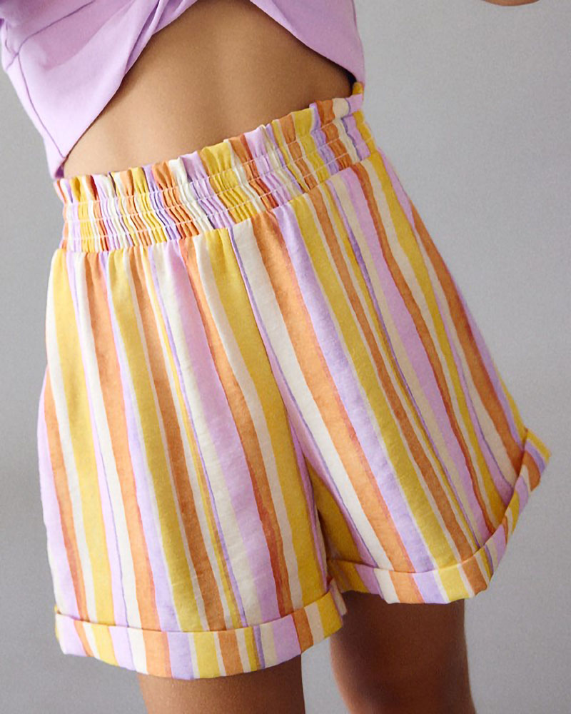 MAYORAL Σετ σορτς ριγε - 26-03227