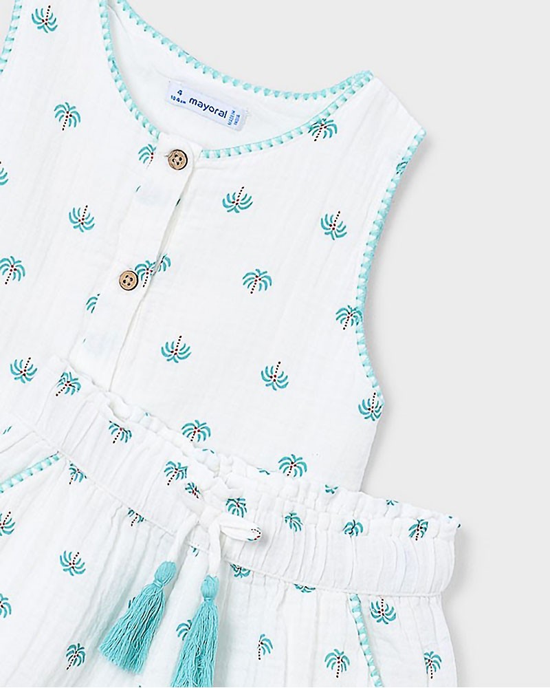 MAYORAL Σετ παντελονι κοντο σταμπωτο - 26-03229