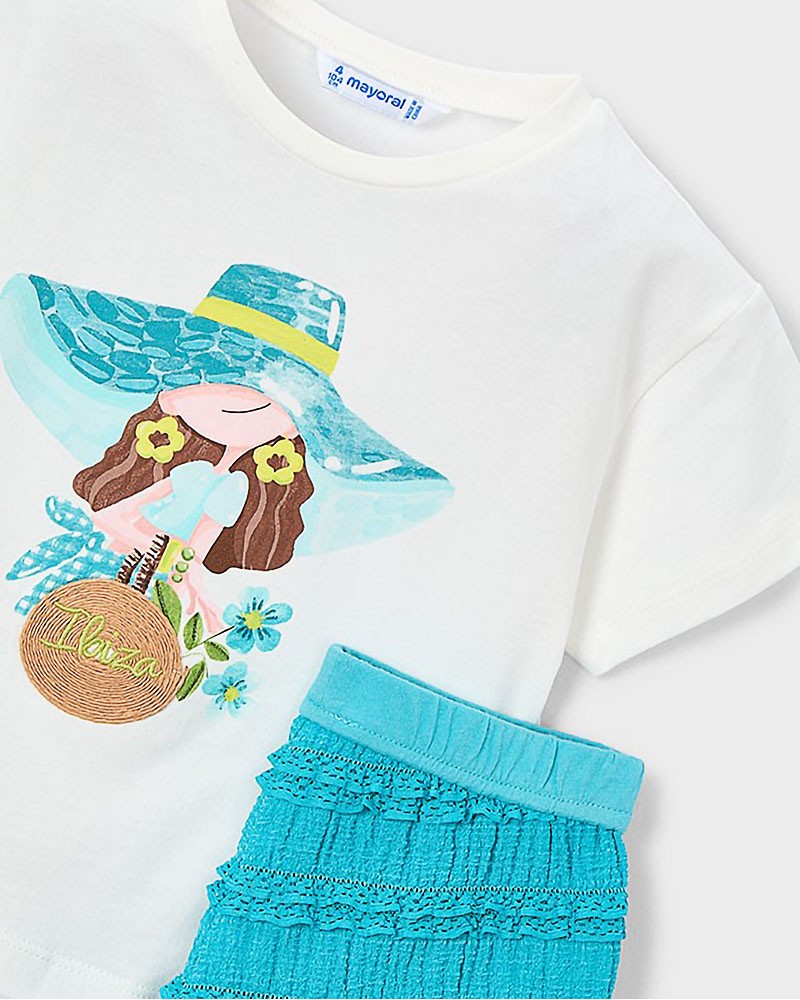 MAYORAL Σετ σορτς μακο φαντασια - 26-03231