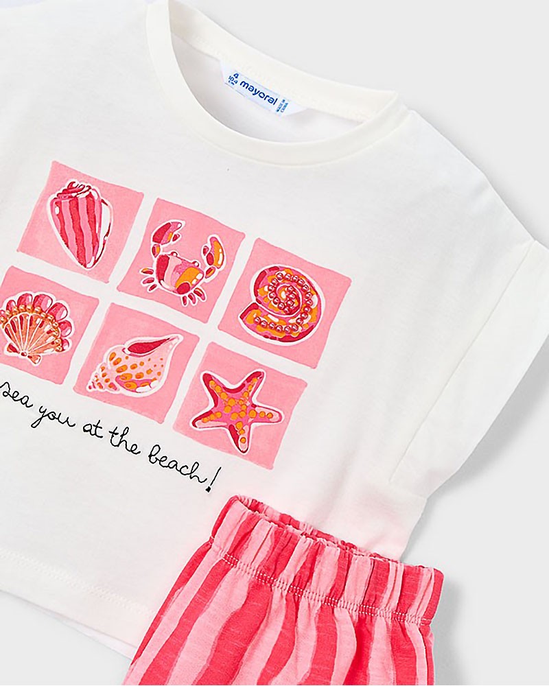 MAYORAL Σετ σορτς φουτερ - 26-03234