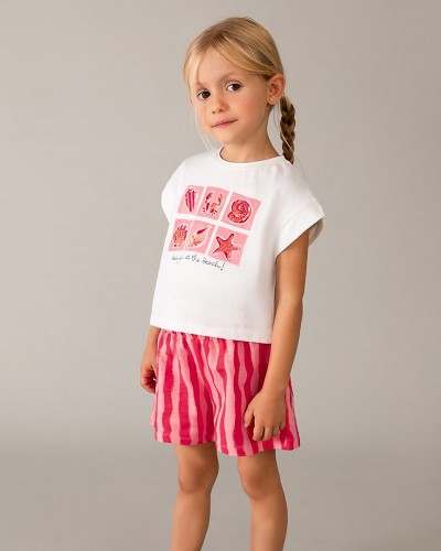 MAYORAL Σετ σορτς φουτερ - 26-03234