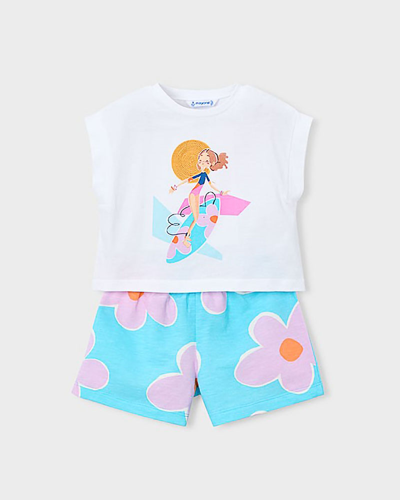 MAYORAL Σετ σορτς φουτερ - 26-03234