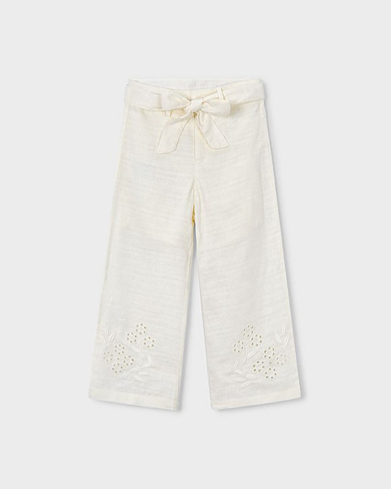 MAYORAL Παντελονι μακρυ λινο κεντητο - 26-03585