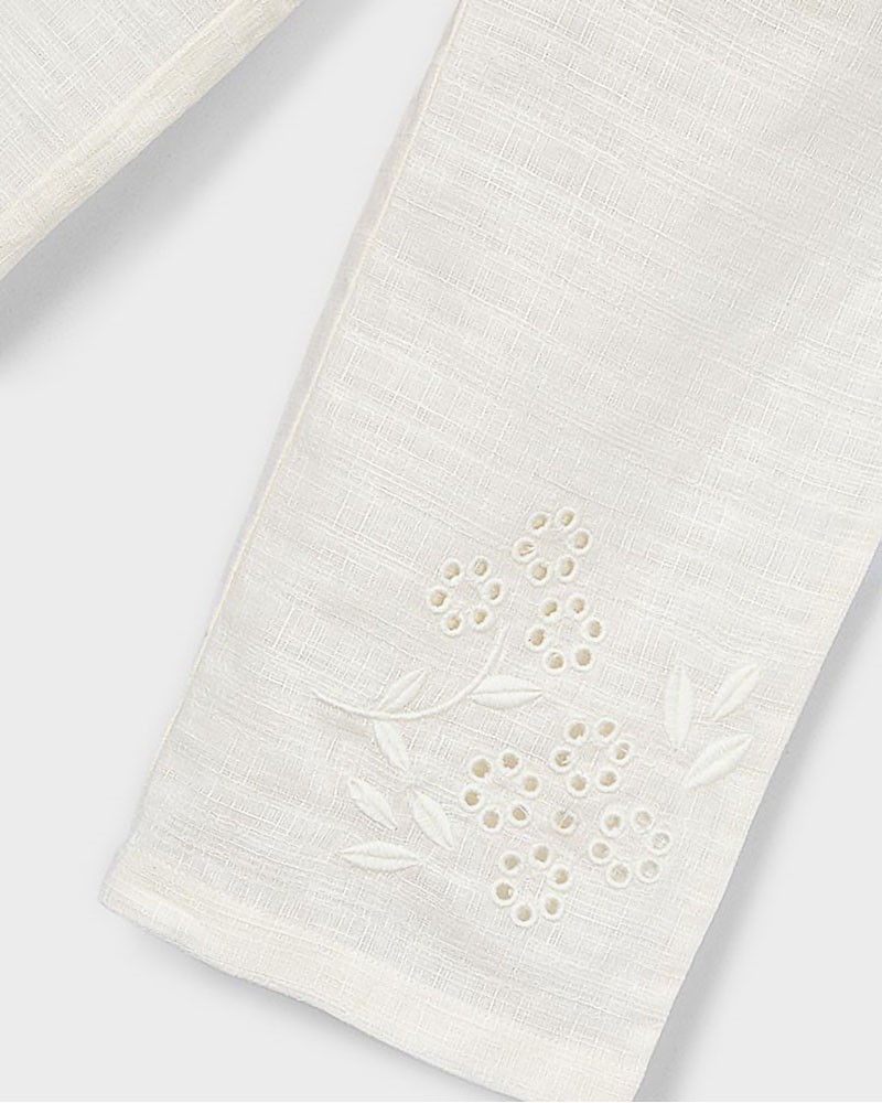 MAYORAL Παντελονι μακρυ λινο κεντητο - 26-03585