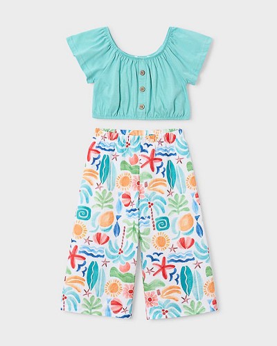 MAYORAL Σετ παντελονι μακρυ σταμπωτο - 26-03597