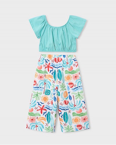 MAYORAL Σετ παντελονι μακρυ σταμπωτο - 26-03597