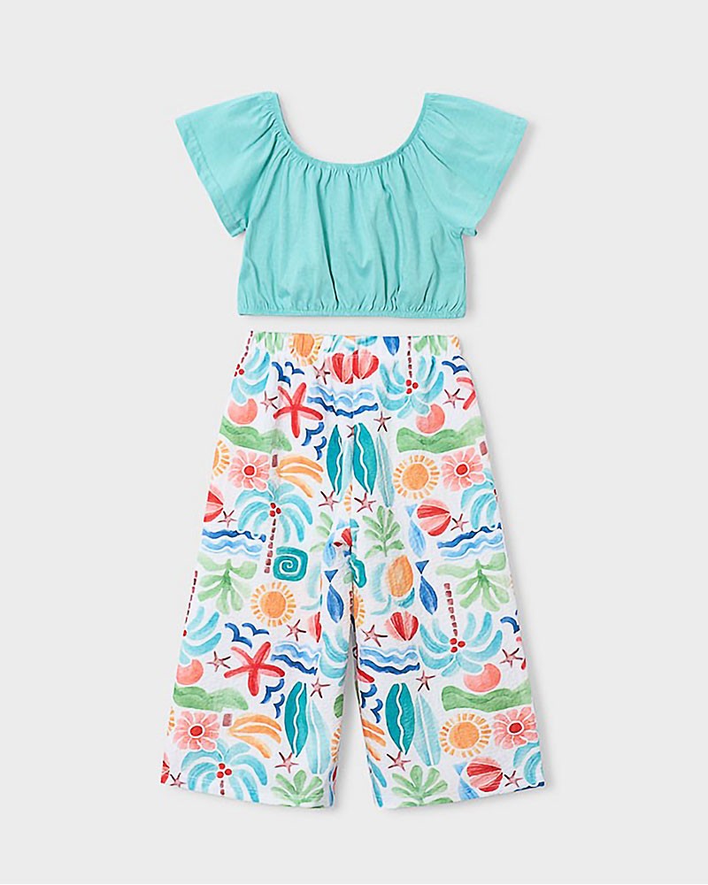 MAYORAL Σετ παντελονι μακρυ σταμπωτο - 26-03597