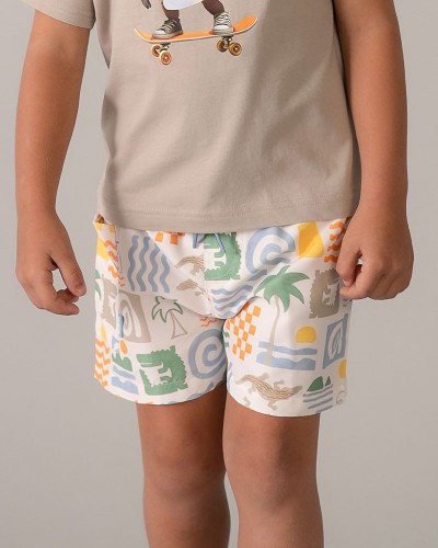 MAYORAL Μαγιο βερμουδα σταμπωτο - 26-03612