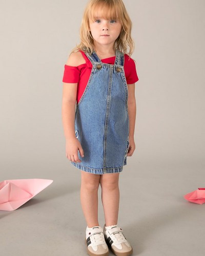 MAYORAL Φουστα σαλοπετα denim φαρδια - 26-03910