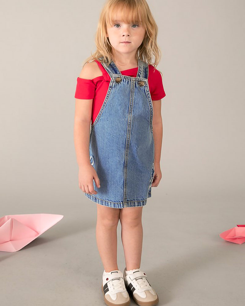 MAYORAL Φουστα σαλοπετα denim φαρδια - 26-03910