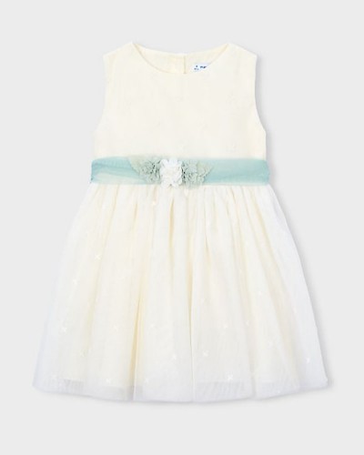 MAYORAL Φορεμα τουλι κεντητο - 26-03919