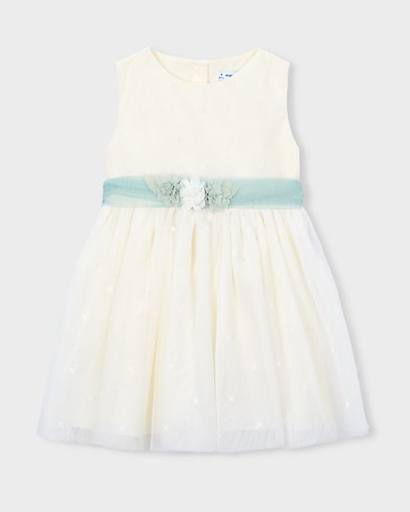 MAYORAL Φορεμα τουλι κεντητο - 26-03919