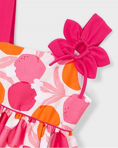 MAYORAL Φορεμα ασυμμετρο λουλουδι - 26-03924