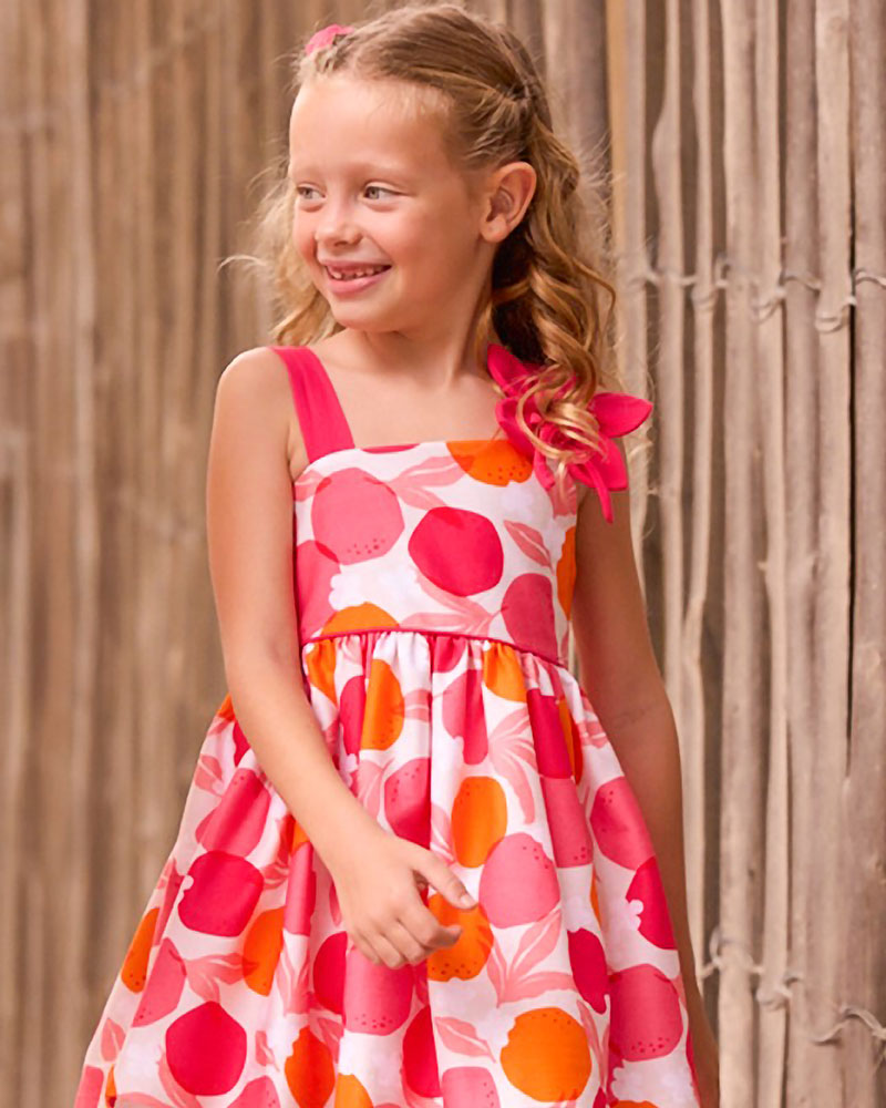 MAYORAL Φορεμα ασυμμετρο λουλουδι - 26-03924