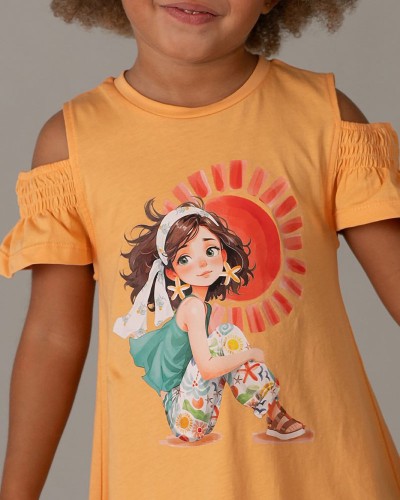 MAYORAL Φορεμα cut out τσαντα - 26-03941