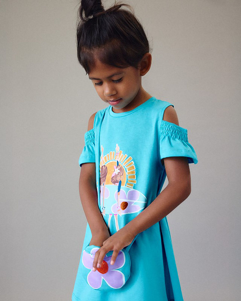 MAYORAL Φορεμα cut out τσαντα - 26-03941