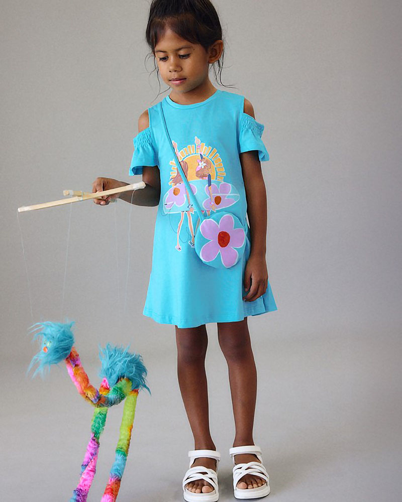 MAYORAL Φορεμα cut out τσαντα - 26-03941