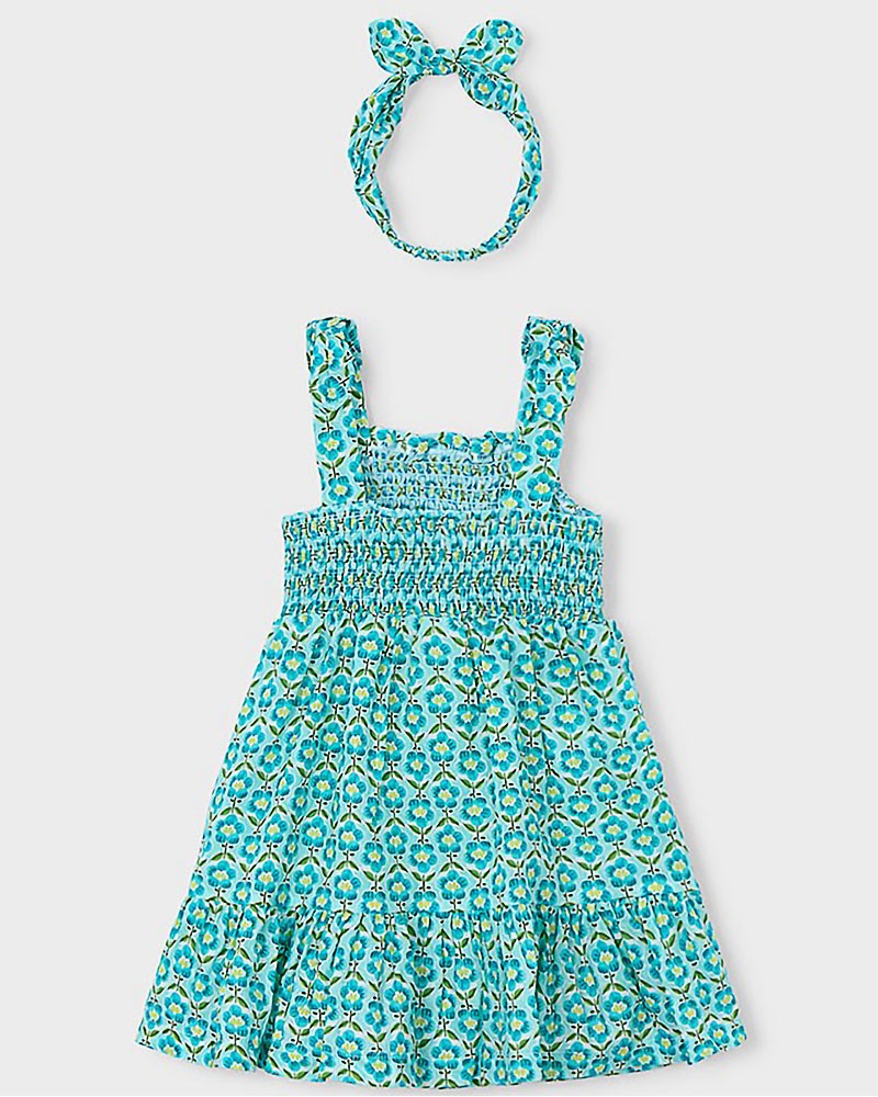 MAYORAL Φορεμα σταμπωτο κορδελα - 26-03942