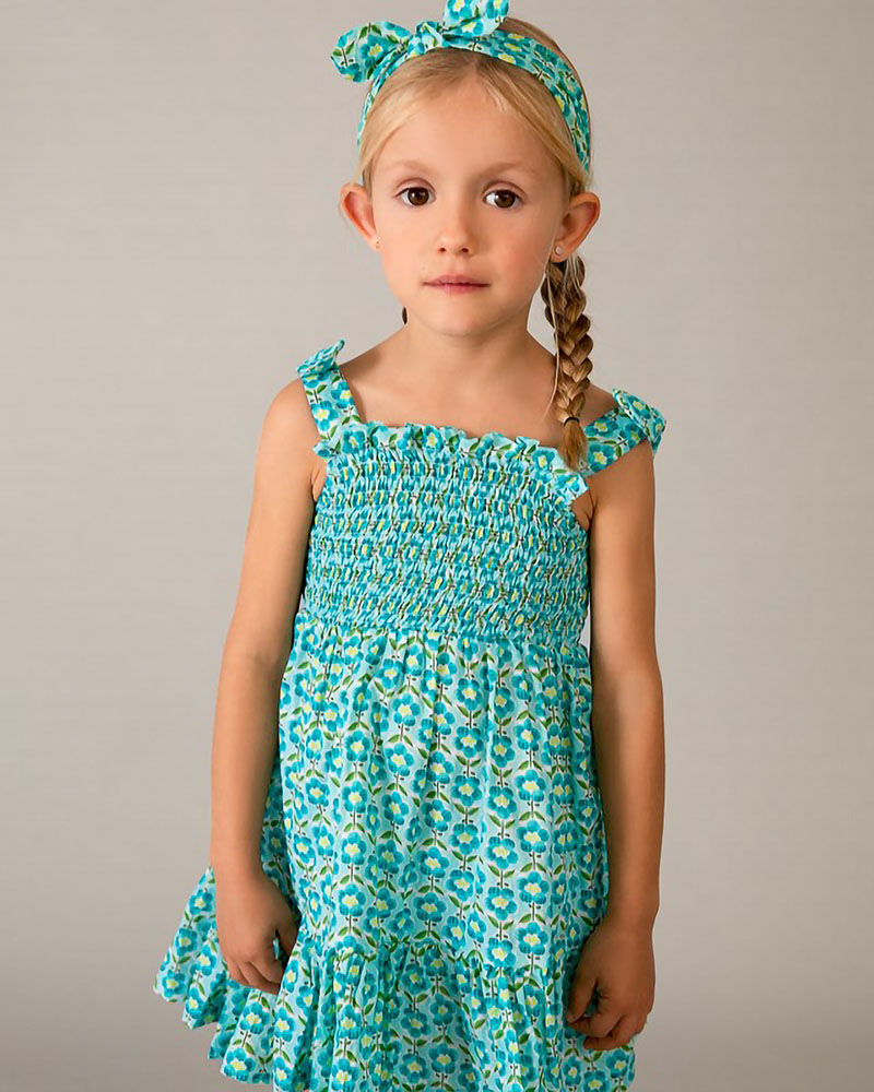 MAYORAL Φορεμα σταμπωτο κορδελα - 26-03942