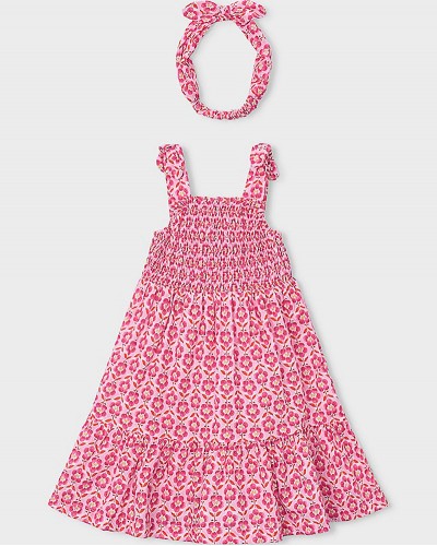 MAYORAL Φορεμα σταμπωτο κορδελα - 26-03942