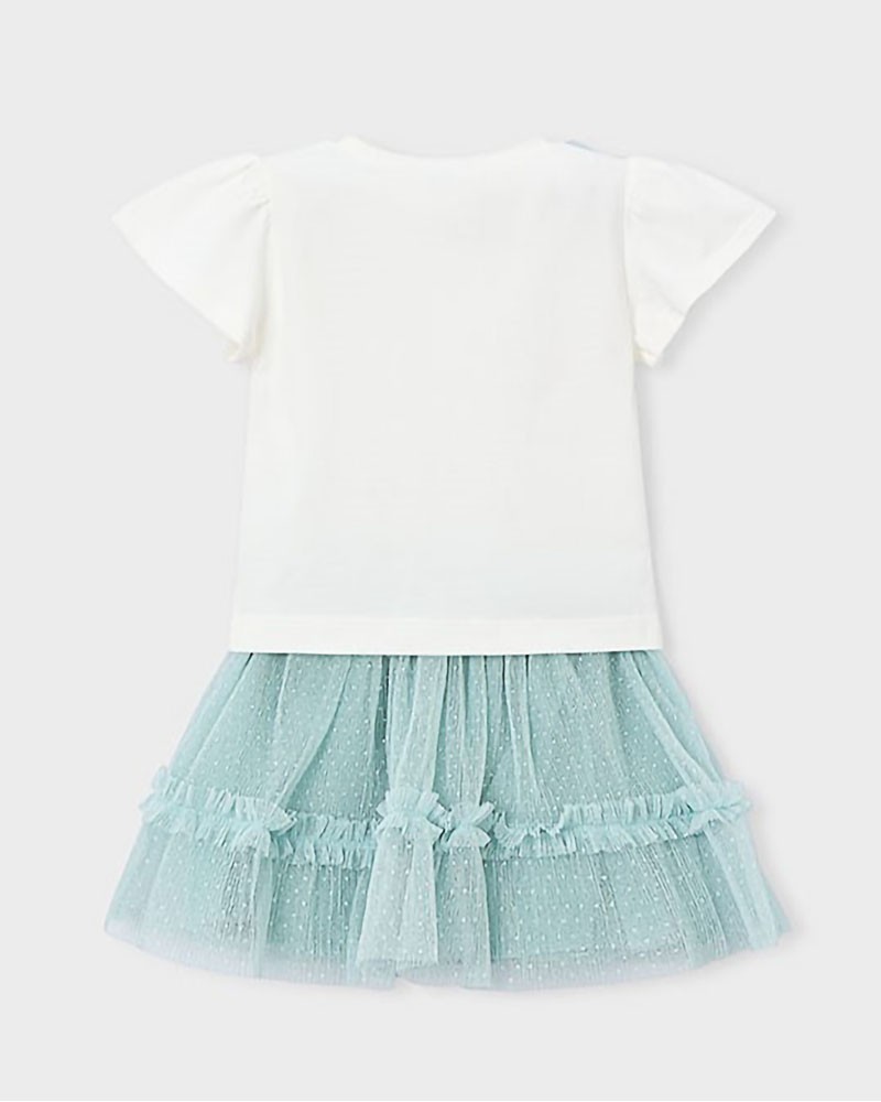 MAYORAL Σετ φουστα τουλι - 26-03946