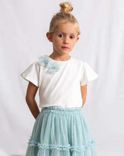 MAYORAL Σετ φουστα τουλι - 26-03946