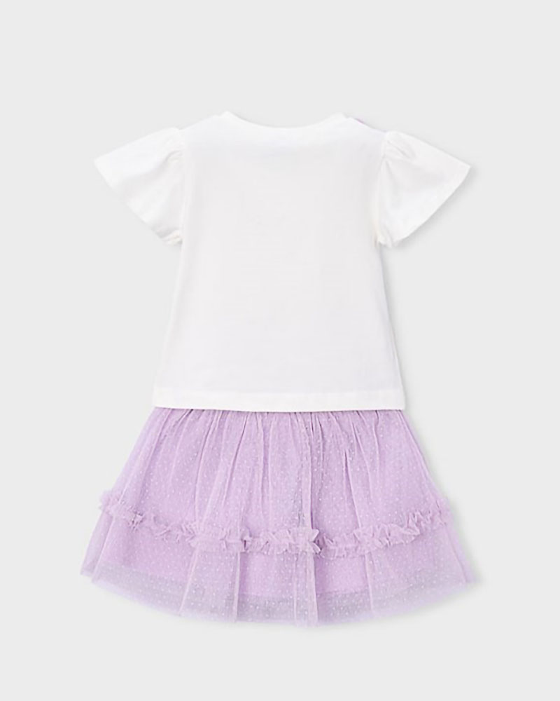 MAYORAL Σετ φουστα τουλι - 26-03946