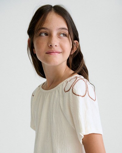 MAYORAL Μπλουζα κοντομανικη γκοφρε - 26-06006