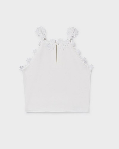 MAYORAL Μπλουζα τιραντες δαντελα γκιπουρ - 26-06015