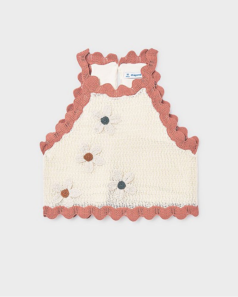 MAYORAL Τοπ πλεκτο λουλουδια - 26-06021