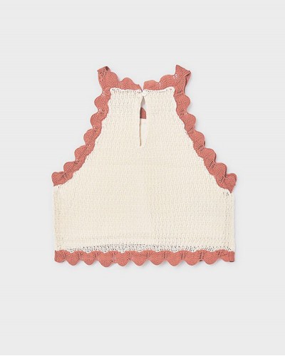 MAYORAL Τοπ πλεκτο λουλουδια - 26-06021