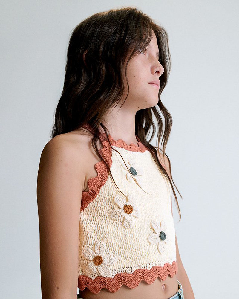 MAYORAL Τοπ πλεκτο λουλουδια - 26-06021