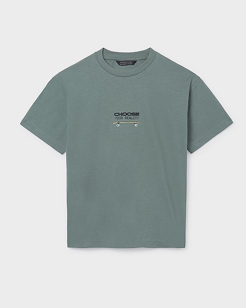 MAYORAL Μπλουζα κοντομανικη πισω σταμπα - 26-06036