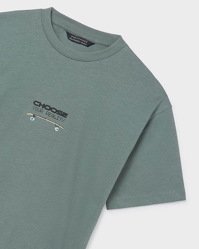 MAYORAL Μπλουζα κοντομανικη πισω σταμπα - 26-06036