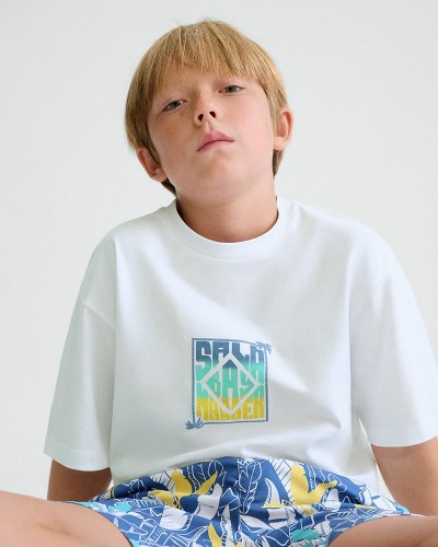 MAYORAL Μπλουζα κοντομανικη πισω σταμπα - 26-06036