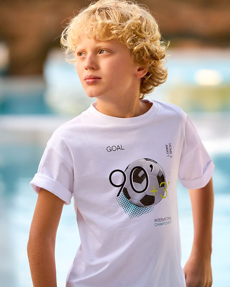 MAYORAL Μπλουζα κοντομανικη πισω σταμπα - 26-06036