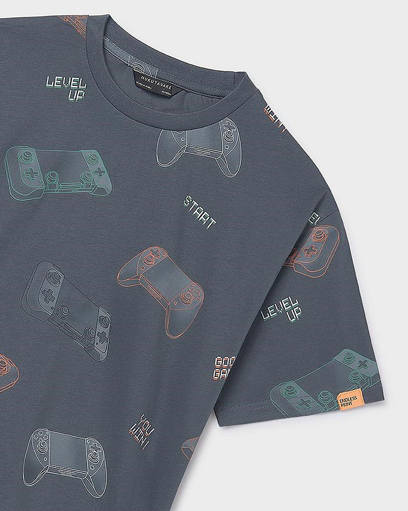 MAYORAL Μπλουζα κοντομανικη σταμπωτη - 26-06038