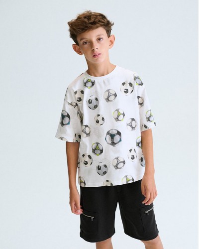 MAYORAL Μπλουζα κοντομανικη σταμπωτη - 26-06038