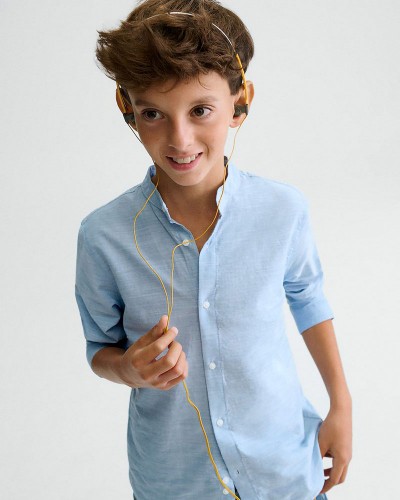 MAYORAL Πουκαμισο μακ/κο γιακας mao - 26-06176