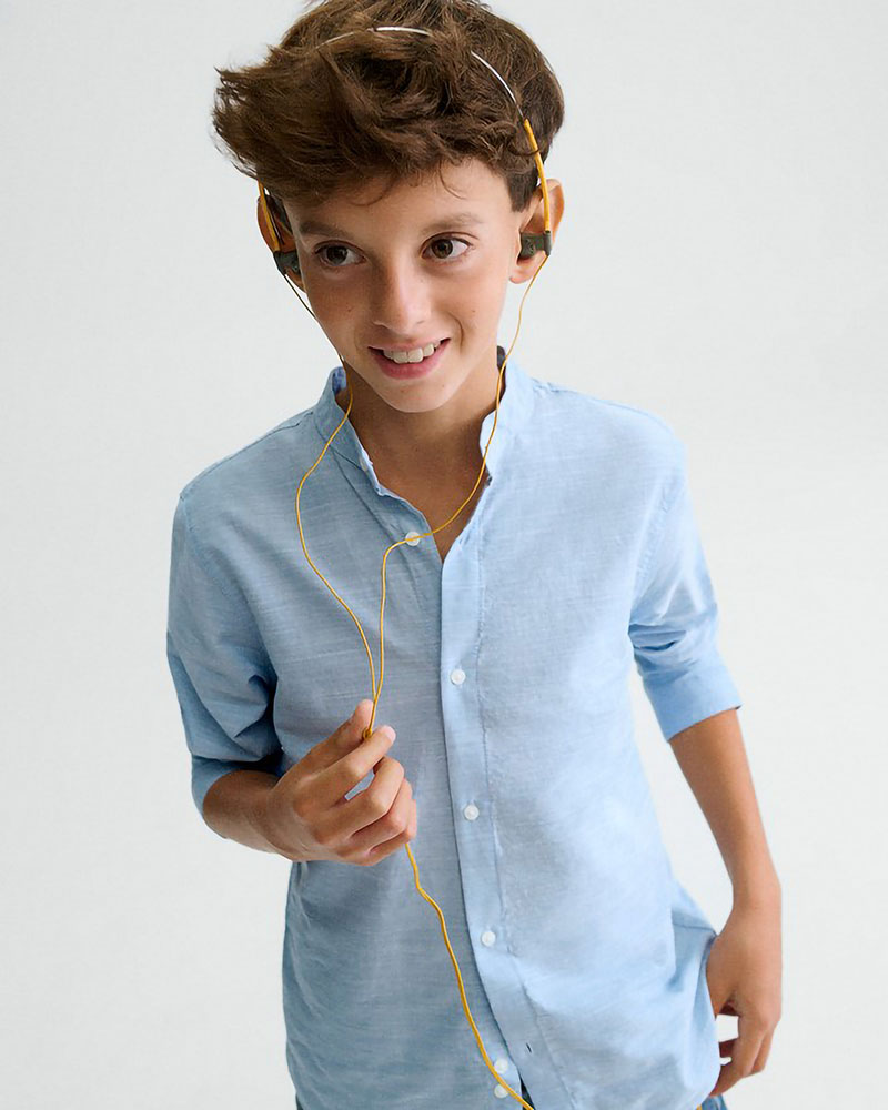 MAYORAL Πουκαμισο μακ/κο γιακας mao - 26-06176