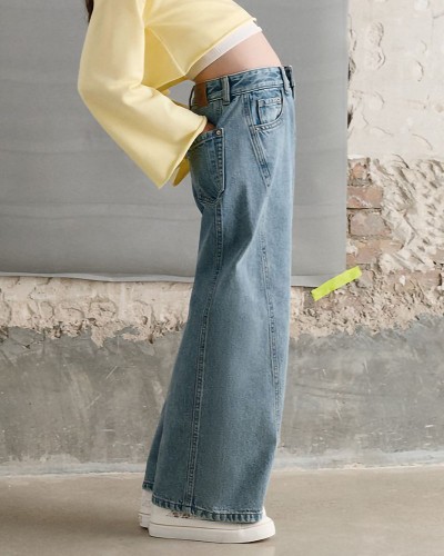 MAYORAL Παντελονι μακρυ τζιν wide leg - 26-06552