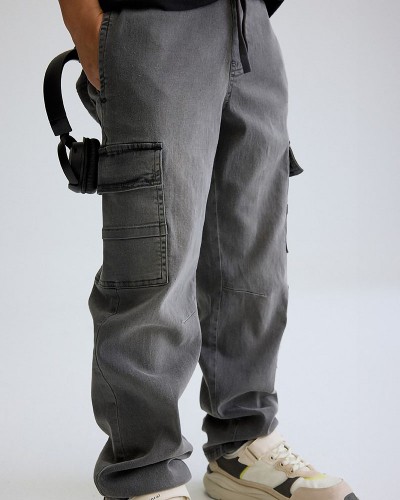 MAYORAL Παντελονι denim jogger cargo - 26-06570