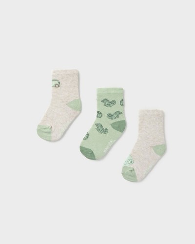 MAYORAL Σετ 3 καλτσακια σχεδια - 26-10137