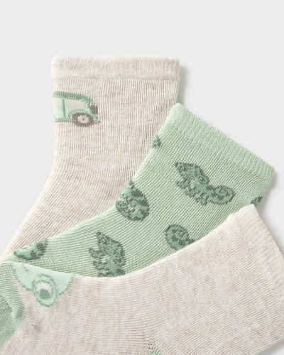 MAYORAL Σετ 3 καλτσακια σχεδια - 26-10137