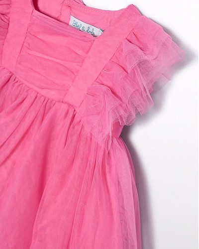 ABEL & LULA Φορεμα τουλι βολαν - 26-05012